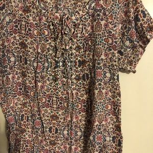 Kim Rogers shirt sleeve top.  2x